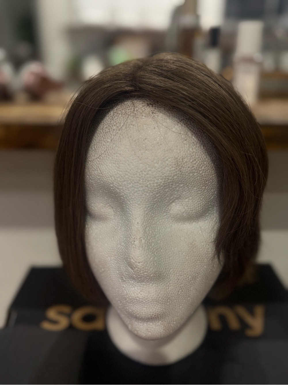 Uniwigs upgrade Aura hair topper EUC espresso brown